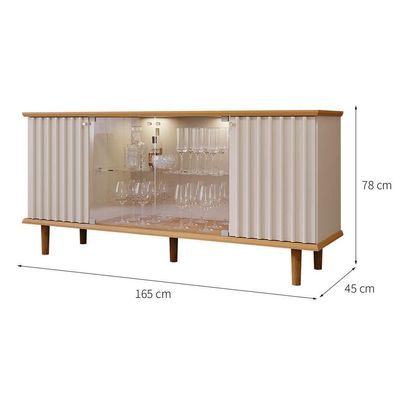 Buffet Janice 4 PT Nature e Off White