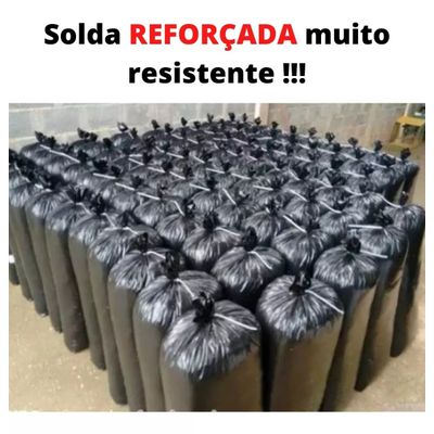 100un Saco Para Silagem 52x110 200micras + 100 Abraçadeiras