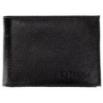 CARTEIRA MASCULINA COURO FASOLO COM PORTA-CHEQUES H013 PRETA Cor:Preto;Tamanho:Único;Gênero:Homem