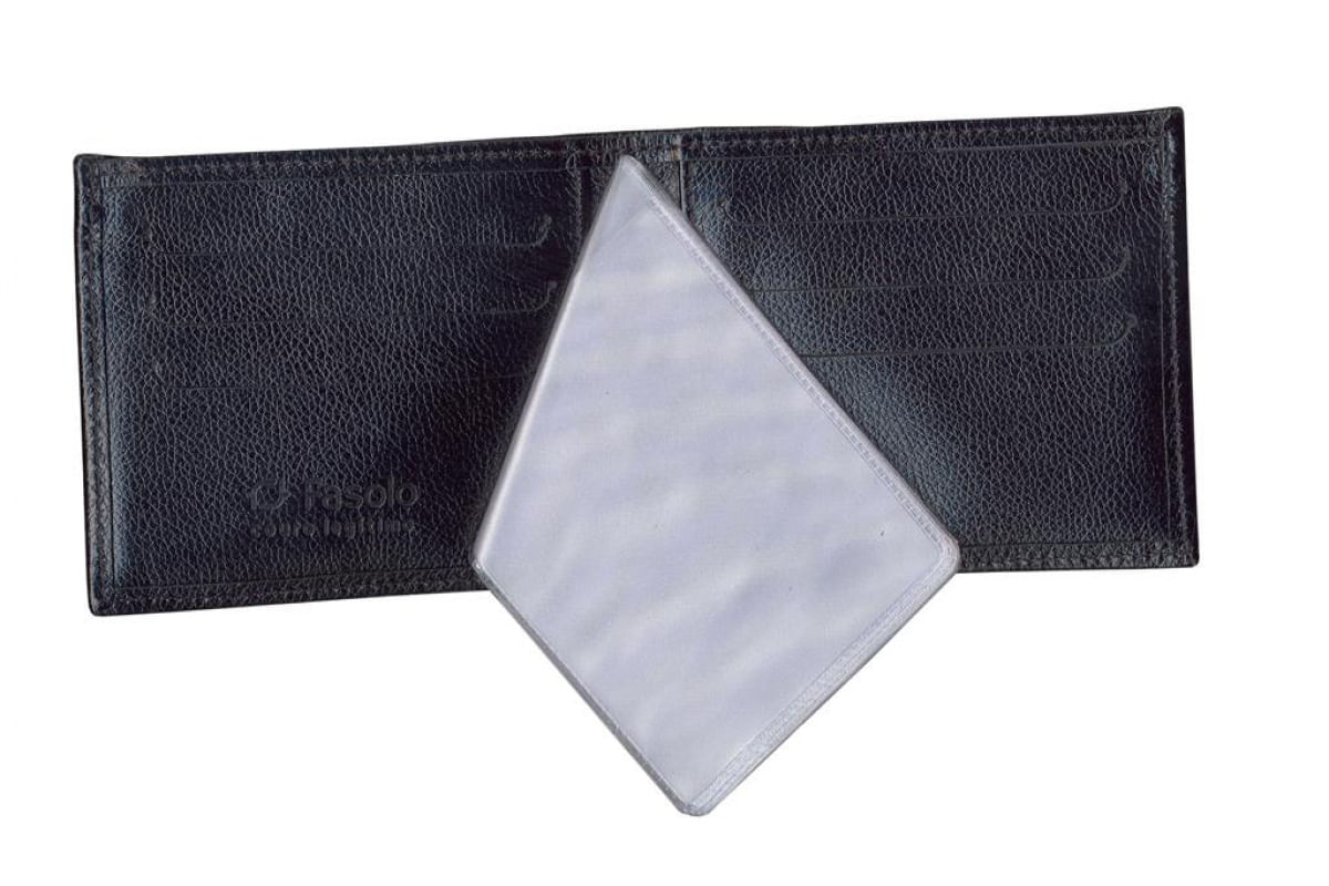 CARTEIRA MASCULINA COURO FASOLO ZÍPER NA NOTA H045 MARROM Cor:Marrom;Tamanho:Único;Gênero:Homem