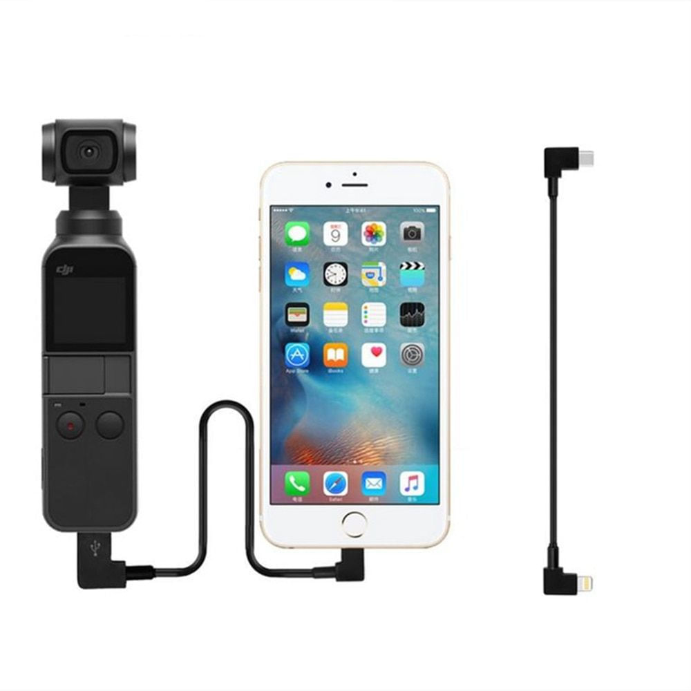 Cabo de Transferencia da Dados conexão USB IOS Iphone para DJI Osmo Pocket