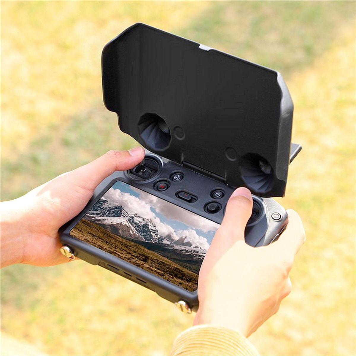 Capa 2 em 1 com Proteção Solar para Controles DJI RC Pro