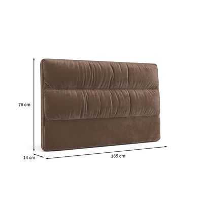 Cabeceira Queen Erikson Velosuede Marrom