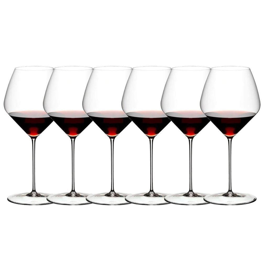 Conjunto Jogo 6 Taças Cristal Mesa Restaurante Hotel Riedel