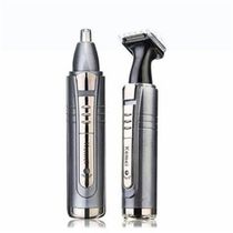 Maquina de cortar Barbeador Elétrico Aparador de pelos orelha e nariz 2 em 1 kemei km-6511 Bivolt