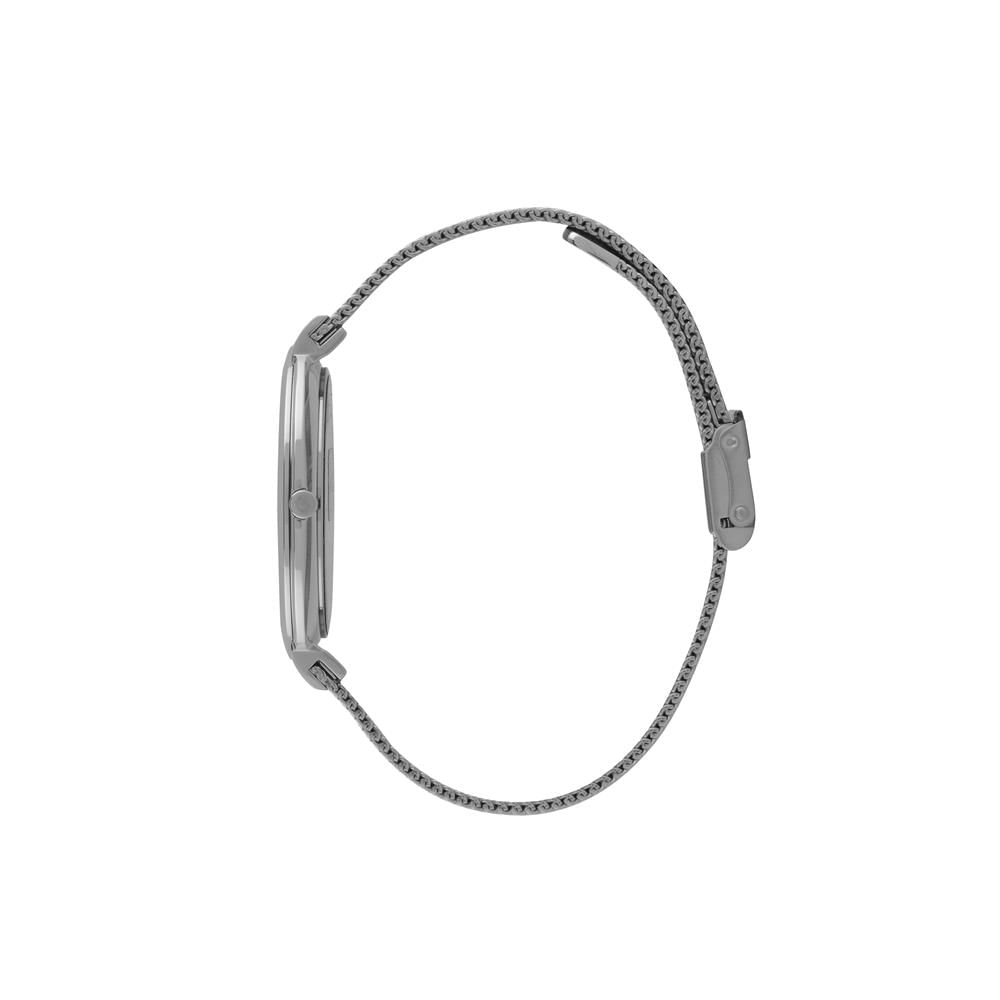 Relógio Oslo Masculino Ref:Ombsss9t0014 G1sx Slim Mesh Prateado