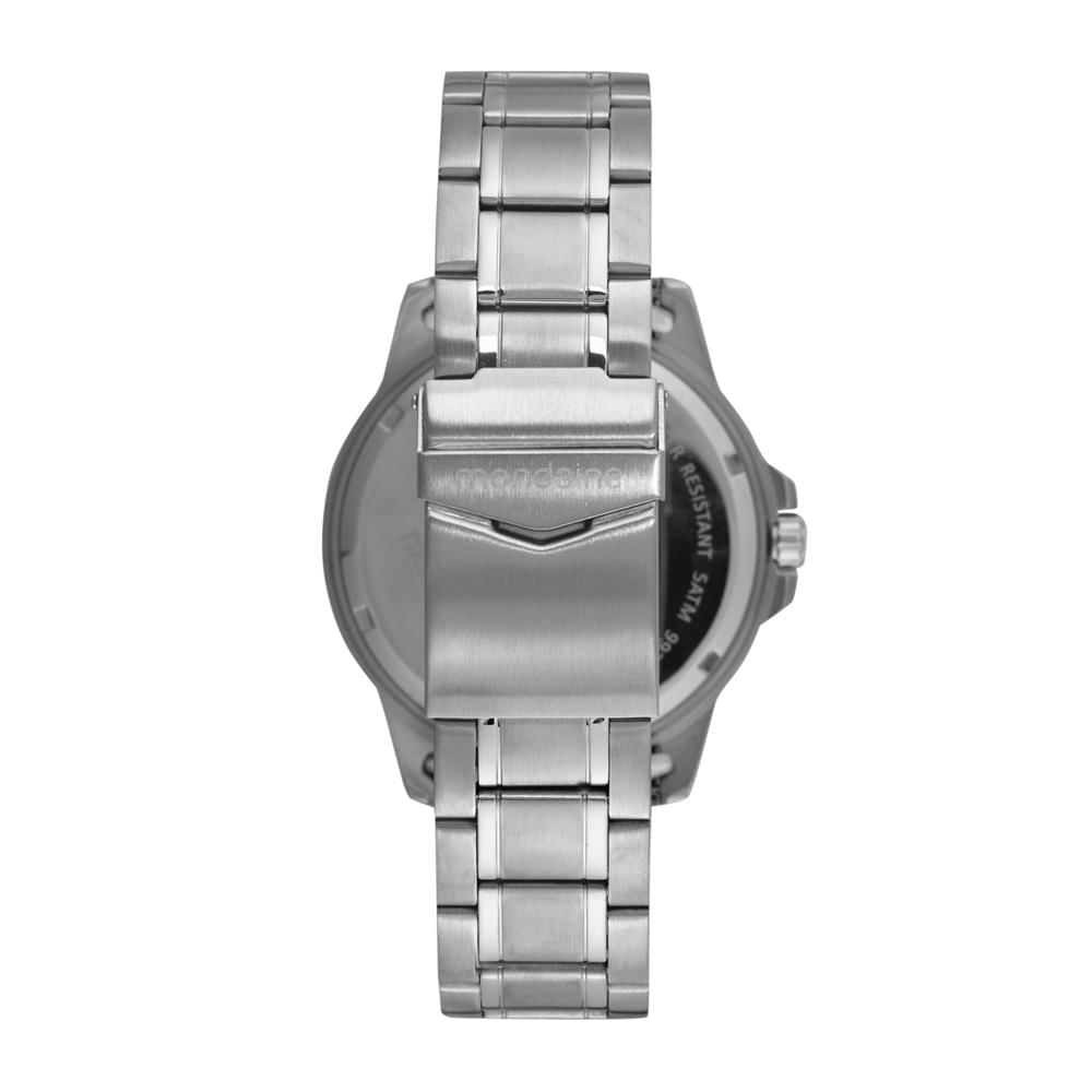 Relogio Mondaine Masculino Ref:99736g0mvna4 Casual Aço Prateado
