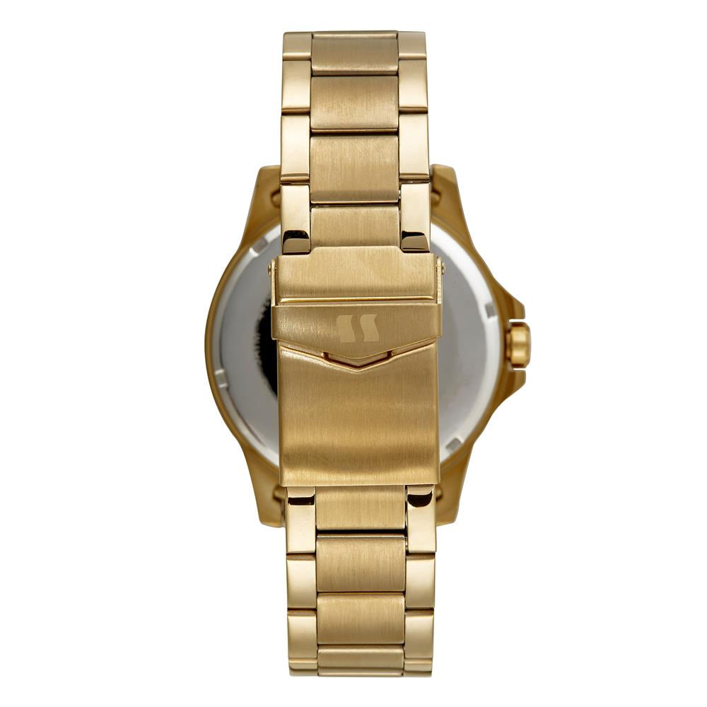 Relógio Seculus Masculino Ref:44208gpsvda2 Esportivo Dourado
