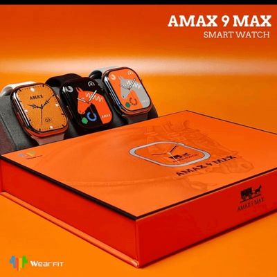 Relogio Inteligente 2 Pulseiras Amax Ultra 2024 49mm