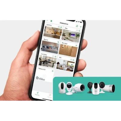 Kit 5 Câmeras Wi-fi Intelbras Im5s Com Cartao 32gb Fullhd