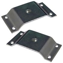 Kit 2 Chapinhas Chapa Elevada Fixação Pés Palito Rosca 5/16 Zincado G59