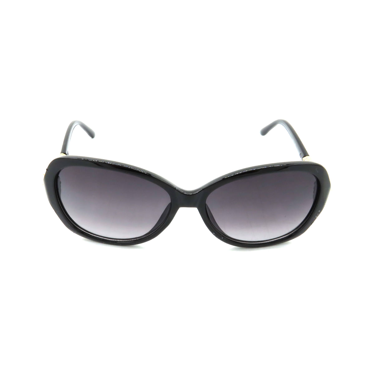 Óculos Solar Prorider Preto e Dourado Com Lente Degradê Fumê - HF8124
