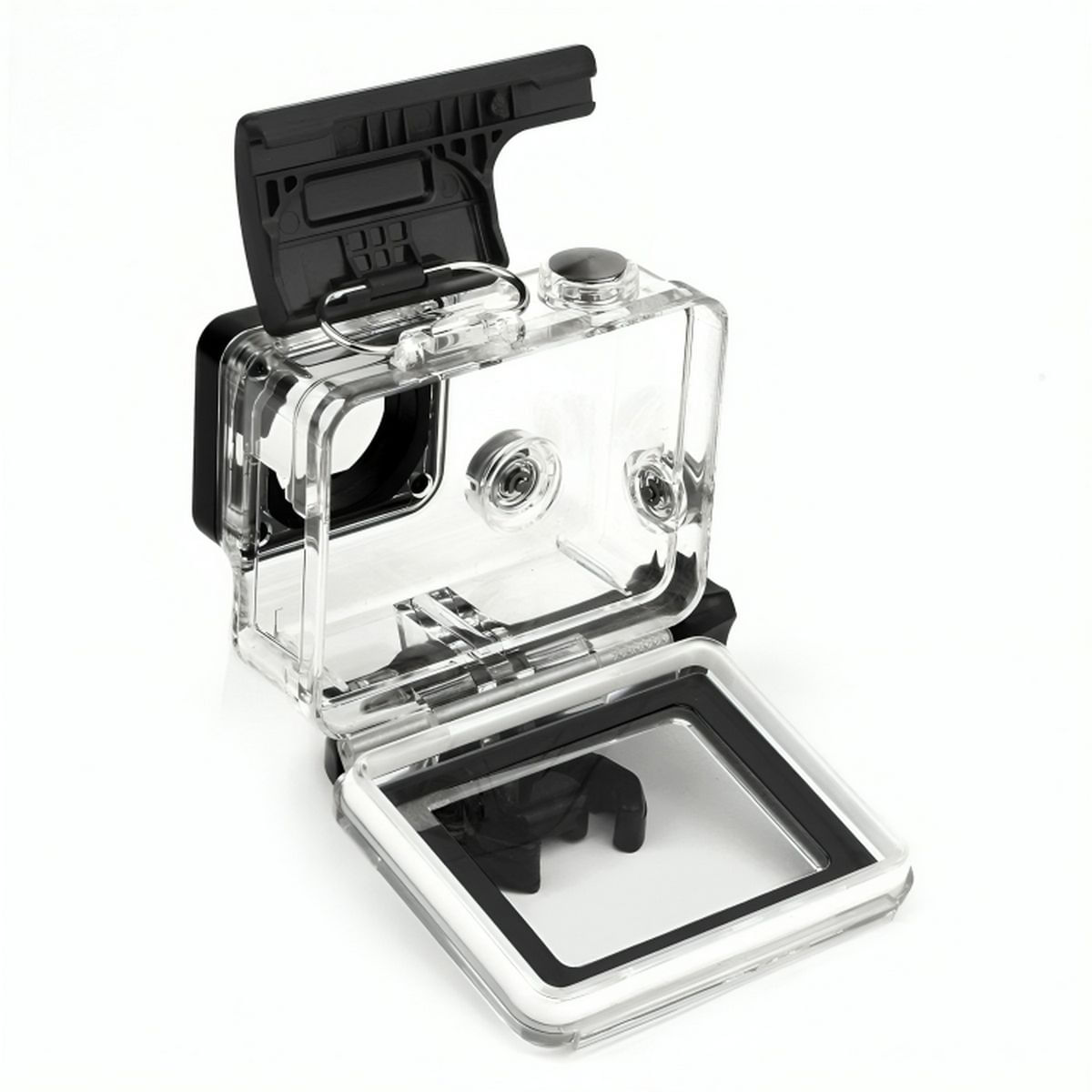 Porta Tampa Traseira Aberta para Caixa Estanque de GoPro 3+ e 4
