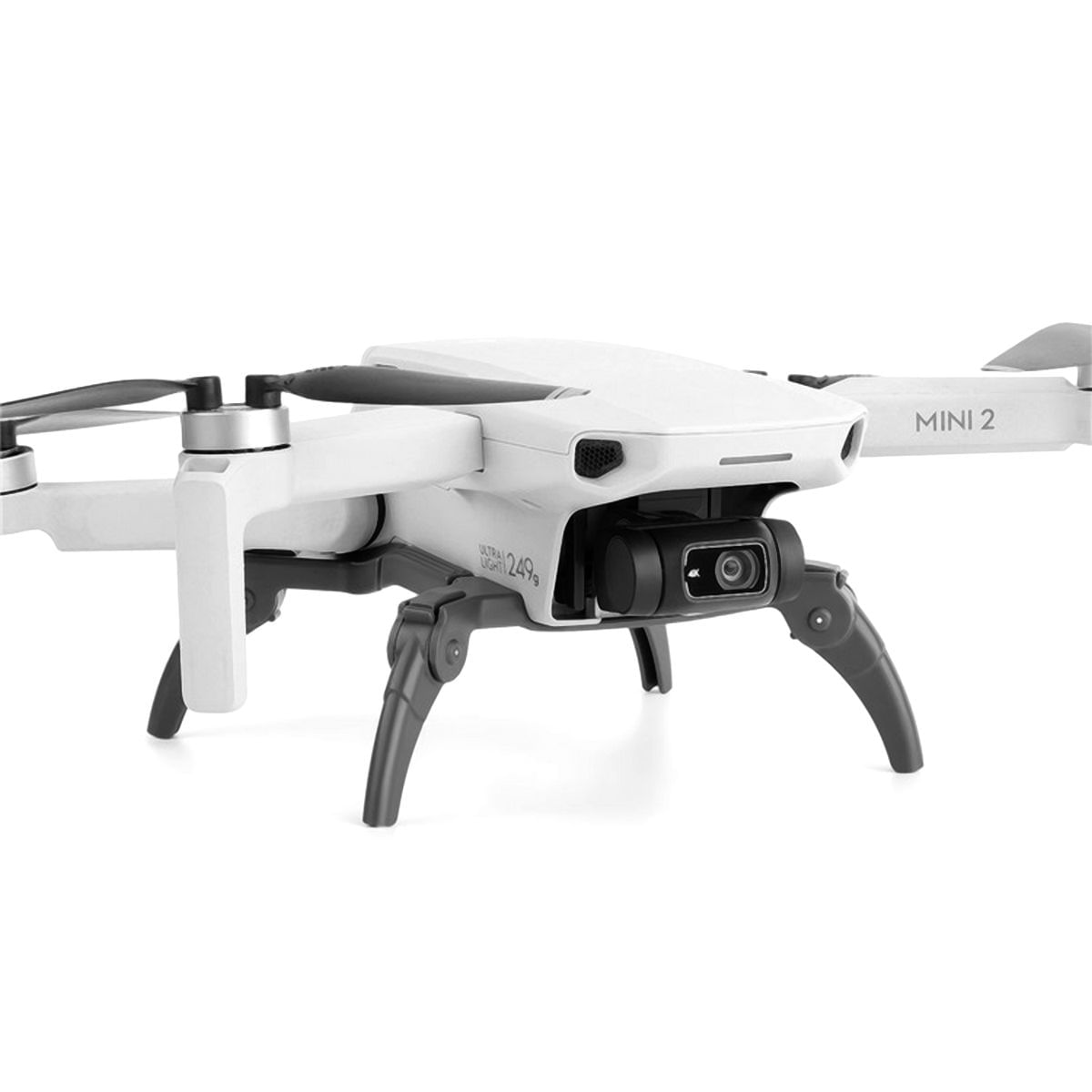 Trem de Pouso Dobrável de Drones DJI Mini 2/SE/Mavic Mini - Cinza