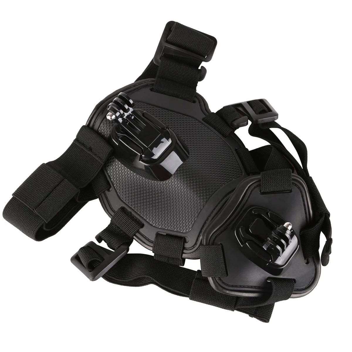 Suporte Canino de Peito e Dorso para Câmeras GoPro e Similares