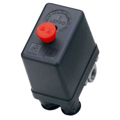 Pressostato Automatico Alta Pressão 4 Vias 1/4 C/ Botão