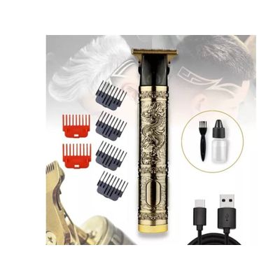 Kit 2 Maquina Cortar Cabelo Vintage 4 Pentes