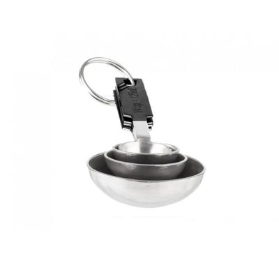 Conjunto De Colheres Medidoras Em Inox Ônix 4 Peças - Mimo