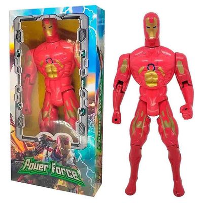 Boneco Super Herói Articulado Homem De Ferro 29cm C/imnetro
