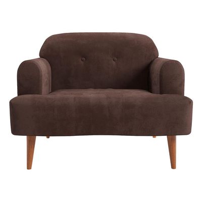 Poltrona Kiev Velosuede Marrom
