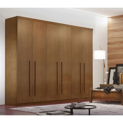Guarda-Roupa Casal Bahia 6 PT 4 GV Imbuia
