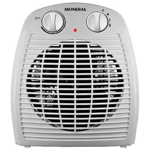 Aquecedor De Ar Portátil A-08 Cinza Mondial 110V