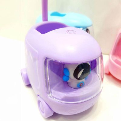 Ventilador De Mesa Porta Lápis Recarregável Luatek
