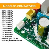 Placa Comando Evaporadora Cassete De 24.000 A 60.000 Btus Elgin Original