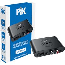 Receptor de áudio Bluetooth 5.0 NFC PIX