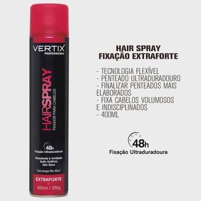 Hair Spray Extra Forte 400ml Vertix