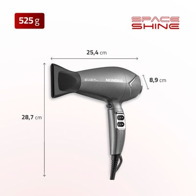 Secador de Cabelos Space Shine SC-20 220V