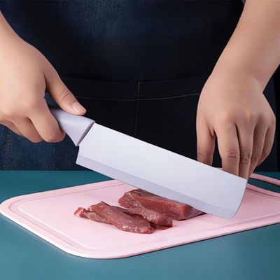 Kit Multiuso de Facas Premium - 6 Peças em Aço Inox com Descascador e Tesoura