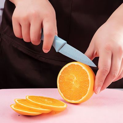 Kit Multiuso de Facas Premium - 6 Peças em Aço Inox com Descascador e Tesoura