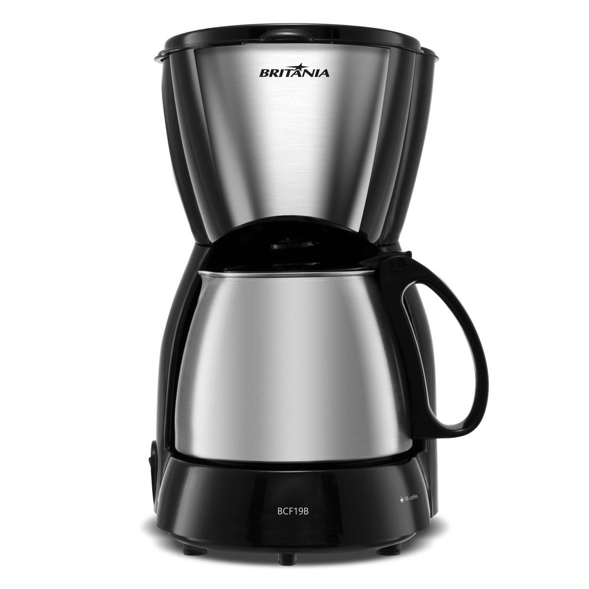 Cafeteira Elétrica Britânia Inox 110v - Bcf19b