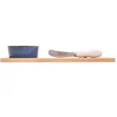Conjunto Petisqueira 3 Peças Bandeja e Espátula 30cm - Lyor
