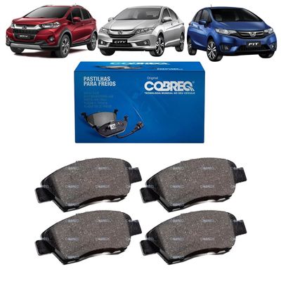 Pastilha do Freio Dianteiro Honda Fit City WRV