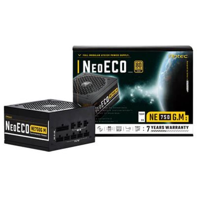 Fonte ANTEC Neoeco NE750G M 750W 80 PLUS GOLD Modular - 0-761345-11756-2