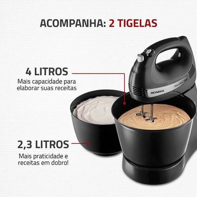 Batedeira Mondial B-04 NP 110V