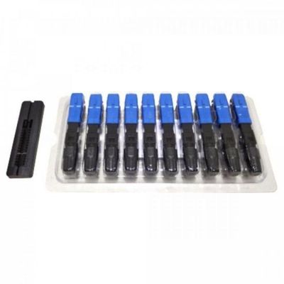 Conector FAST SC/UPC SM P/ Fibra Optica - AZUL