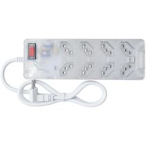 Filtro de Linha com Proteção DPS 3P Energia 8 Clamper Transparente