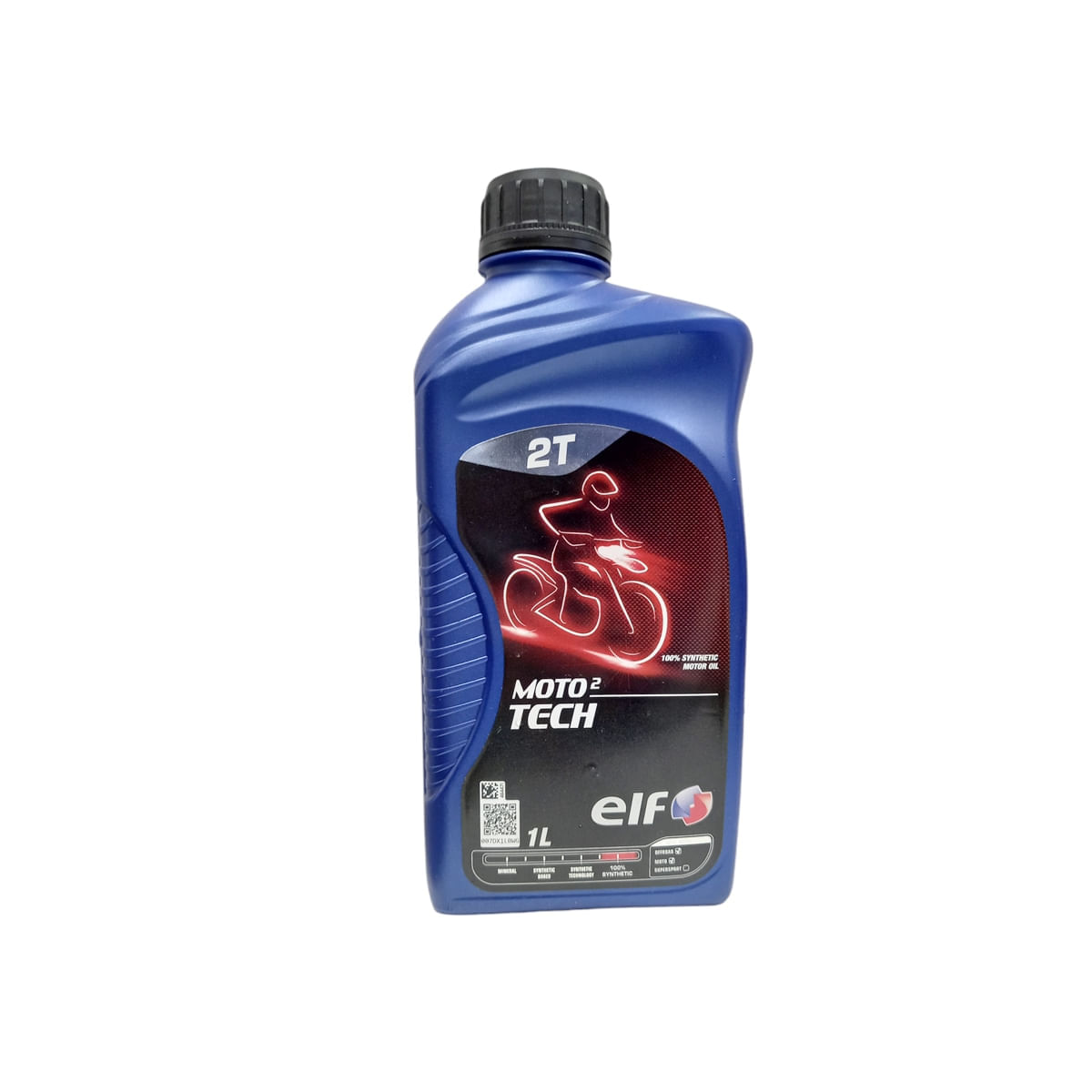 Óleo Sintético Moto 2 Tech - 1l / 2 tempos  Total Energies
