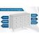 Cômoda de Quarto Horizontal Maggiore c/ 6 Gavetas Branco - Lopas