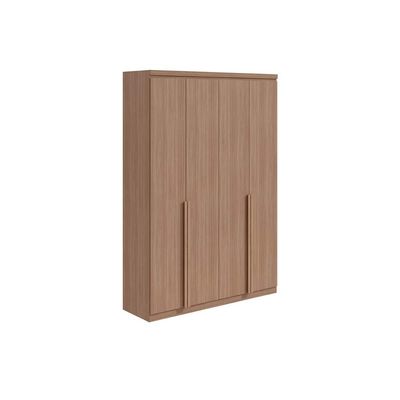 Guarda Roupa Solteiro 4 Portas e 2 Gavetas Alonzo Plus Branco - Lopas