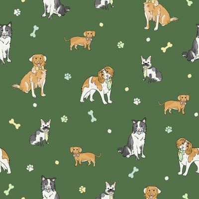 Papel de Parede Bosque da Imaginação Infantil Verde 80997