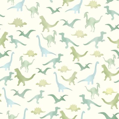 Papel de Parede Bosque da Imaginação Dinossauro Bege 80638