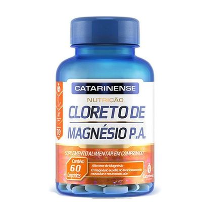Kit 2 Cloreto De Magnésio P.a. Catarinense 60 Cápsulas