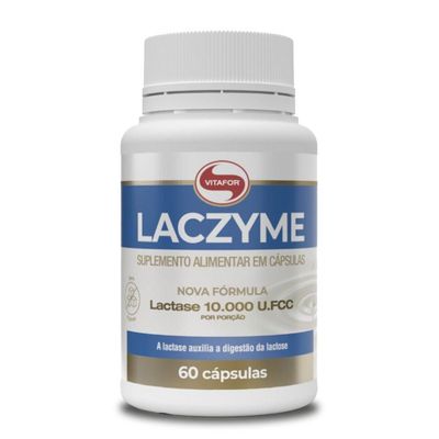 Kit 3 Laczyme Vitafor 60 Cápsulas 470mg