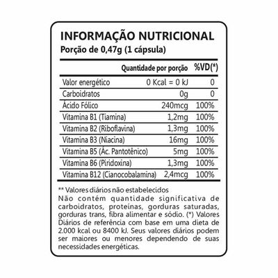 Kit 02 Complexo B Vitaminas100% Idr Maxinutri 60 Capsulas