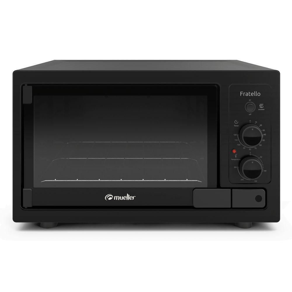 Forno Elétrico de Bancada Mueller Preto Fosco 44L 220V