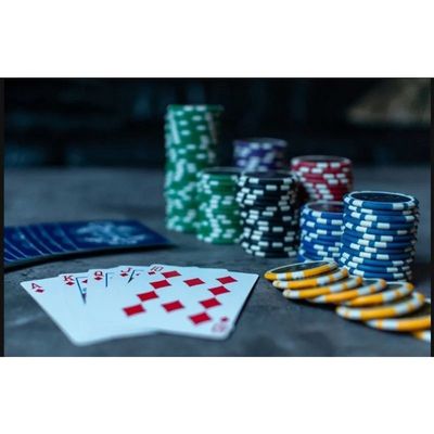 Poker Chips Profissional 100 Fichas Numerada + 2 Baralhos